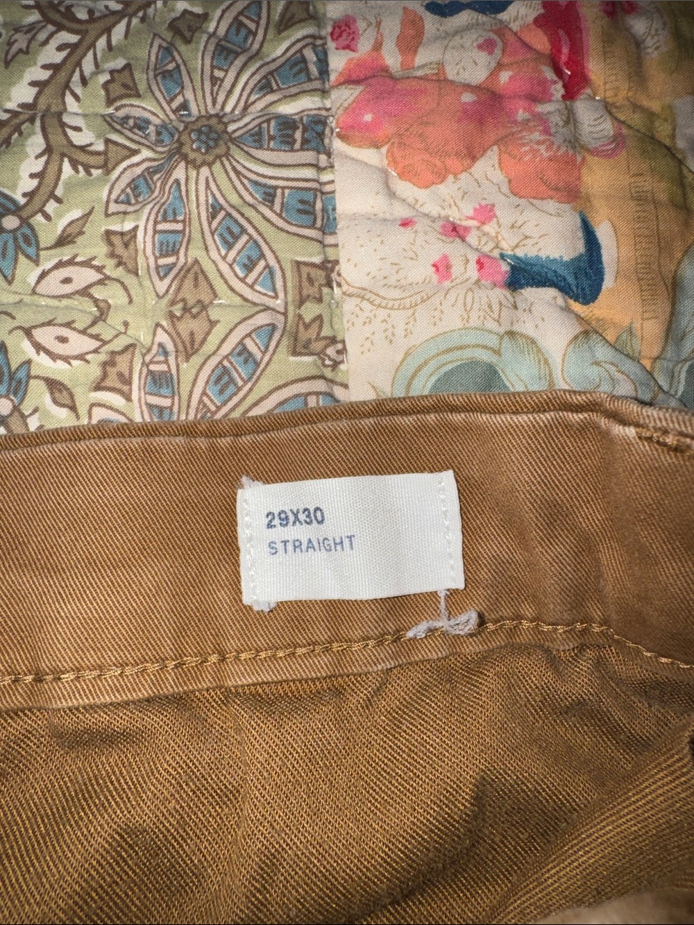 Gap Men's Brown Chino Pants - Tailored Straight Fit - Picture 4 of 11